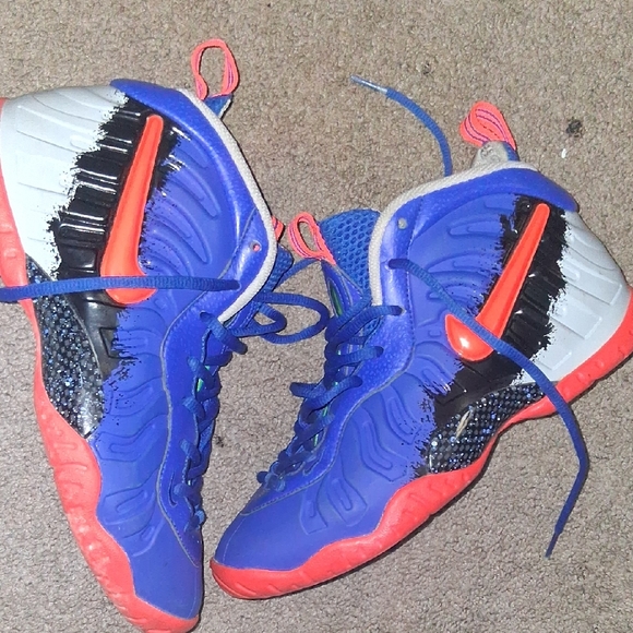 Nike Kids Sneakers Blue and Red